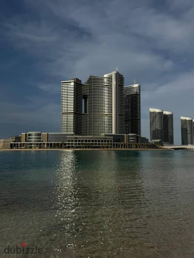 A fully finished apartment , ready for immediate occupancy in El Alamein, with an open sea view, in the North Coast, New El Alamein Towers.
