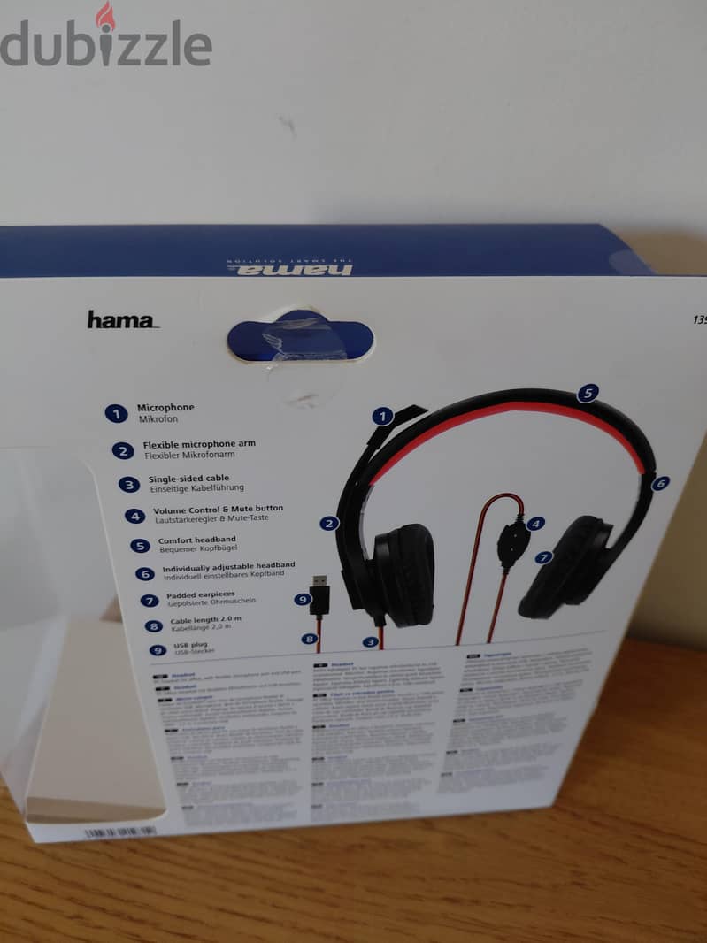 Hama HS-USB400 Stereo USB Office Headset 3