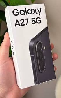 سامسونج  A27 (5G)  سعة 128 جيجا، ذاكرة RAM 8 جيجا مع شاحن أصلي