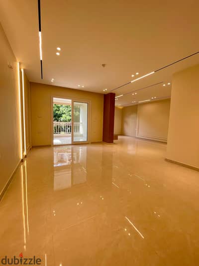For sale in Madinaty, an apartment of 175m ( b1 ) with hotel finishing - first residence, garden view, excellent location.