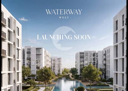 Apartment for Sale in Waterway West New Launch | 9 Years Installments Prime Location in Sheikh Zayed