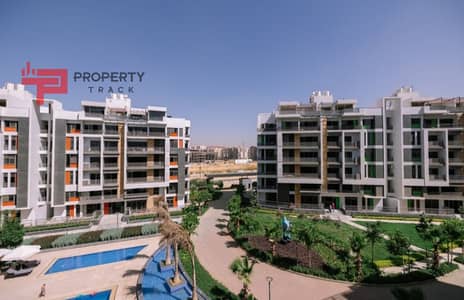 Apartment for sale in the heart of the Fifth Settlement at Icon Gardens in the Golden Square | near AUC University in Icon Gardens compound