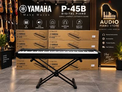 بيانو ياماها الأصلي Yamaha P-45 Digital Piano | جديد وكيل معتمد