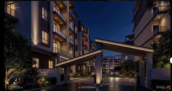 For Sale: 72m² apartment in Pantera Compound, October Gardens, Italian District, near Club Street. 5% down payment, installments up to 12 years, 10%