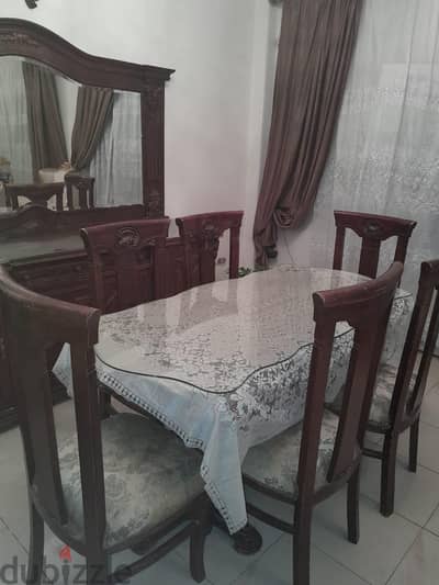 سفره ست كراسي و طربيزه قابل للفصال