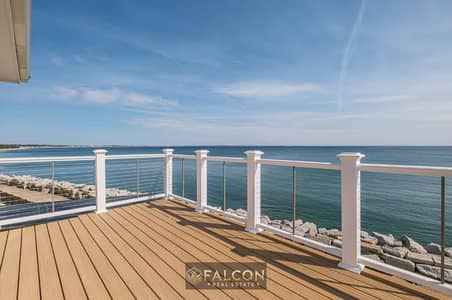 chalet with panoramic sea view and a prime VIP location at Modon Ras El Hekma on the North Coast