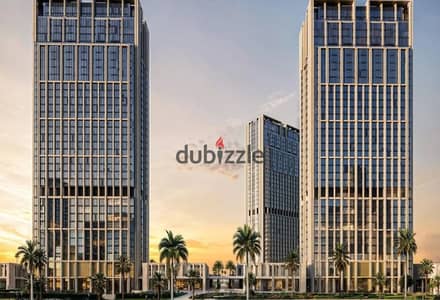 عياده 65 متر متشطبة بالكامل للبيع فى 205 اركان بالم على محور 26 يوليو مباشرة بمقدم 10 % فقط