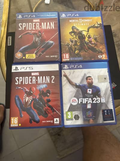 4 CD games Ps4