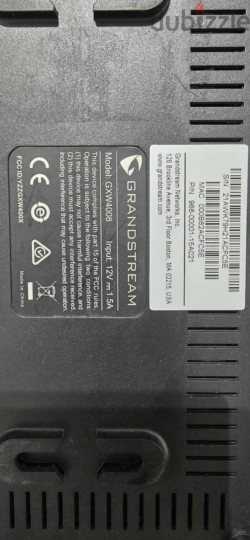 Grand stream FXS 8 PORT 3