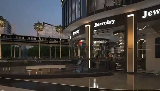 17m² ground-floor shop for sale in Alamat Town Mall, directly on Central Axis, 6th of October. 1% down payment, installments up to 10 years Investment