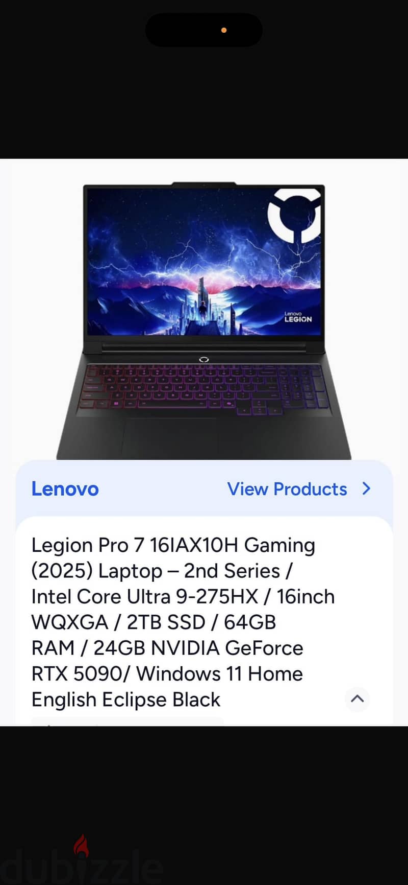 Legion pro 7 GeForce RTX 5090 2