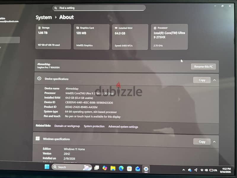 Legion pro 7 GeForce RTX 5090 3