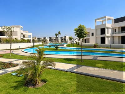 تاون هاوس كورنر للبيع في Lake West 1، الشيخ زايد | استلام فوري | نصف تشطيب
