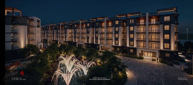 للبيع شقه 121م كمبوند بانتيرا حدائق اكتوبر علي الحي الايطالي بجوار شارع النوادي بمقدم 5% واقساط تصل الي 12 سنه وخضم 10%