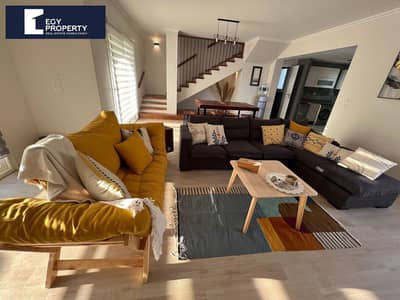 Twin house villa for sale in mountain view north coast with open view ready to move