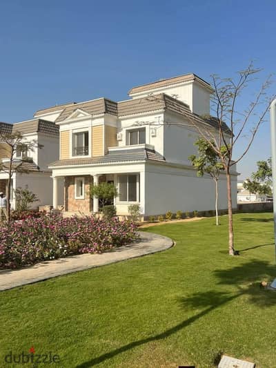 Very Prime Location and Lowest Priced Standalone Villa Landscape and Pool View for Sale in Mountain View 1.1 New Cairo