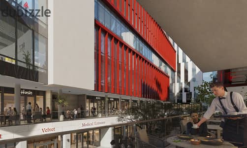 أميز مكتب إداري بمساحة 33 متر² في Prime Plaza | قلب 6 أكتوبر | مقدم 8% | تقسيط حتى 150 شهر