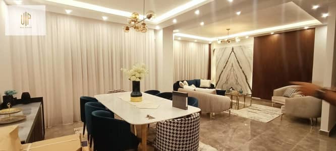 Ground floor apartment for sale in Al-Banefsaj, Buildings, Fifth Settlement, Ultra Super Lux finishing near Al-Rehab and Mohamed Naguib axis