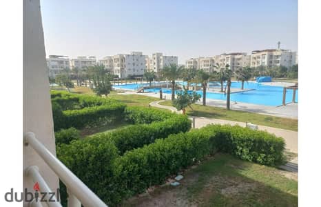 شالية ارضي  للايجار السنوي في امواج  منطقة سيدي عبدالرحمن  الساحل الشمالي  فيو بوول