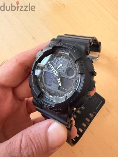 Casio G-Shock GA-100-1A1 ساعة كاسيو جي شوك