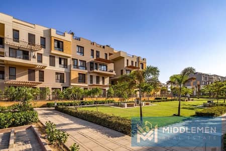 Apartment 255m fully finished view garden prime location in sodic eastown new cairo