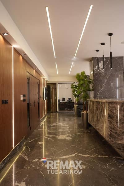 Prime Administrative Office for Sale in Dokki, area 390 SQM with a Nile View, Fully Finished, Furnished and 7th Floor also super Lux Finishing