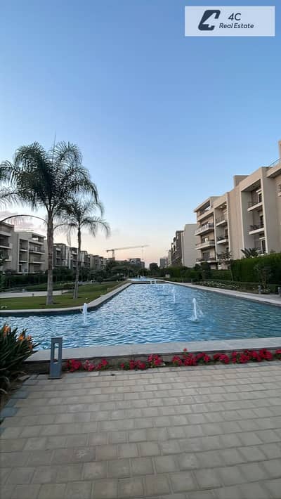 Apartment for sale 147 m fully finished with ACs and kitchen 3 Bdr ready to move prime location open view in Al Marasem Fifth Square Golden Square