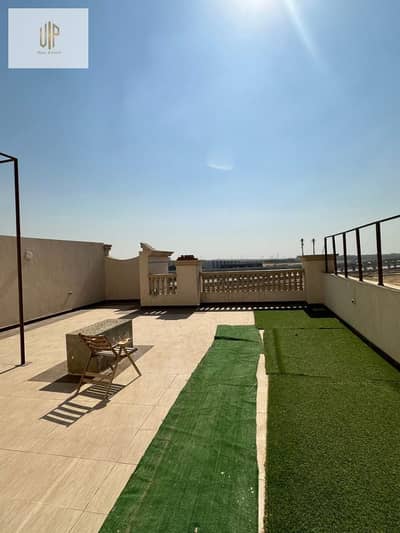 Duplex apartment for sale in the southern lotus on Al-Teseen Street South and Sodic Compound directly in front of Waterway
