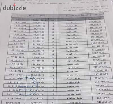 #For sale, an apartment of 79 square meters in B14, completing installments on the third floor, corner side, park view, open direction, next to services