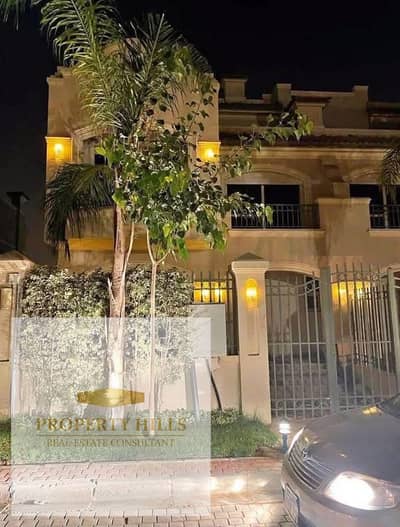 Villa at a reduced price of 4 million, immediate receipt in Al Shorouk Community, high view, landscape villas only 232 meters next to the British University and Carrefour
