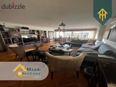 Apartment for Sale in the Heart of Maadi Sarayat, in an Excellent Location within Sarayat.