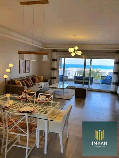 Ready for immediate handover in Ain Sokhna: a fully finished, two-bedroom chalet for sale at a special price with an installment plan—located in the f