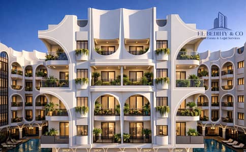 Studio in a modern residential project near the airport.