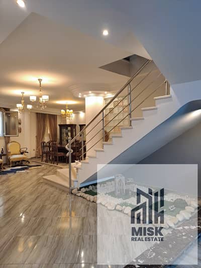 Luxury Duplex for Sale in El Obour, 9th District, Hoda & Nour, Ground Floor and Basement, 365 sqm with 100 sqm Garden.