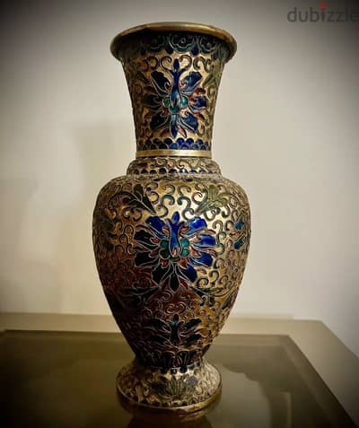 فازة كلوازونيه ارتفاع ٣٠ سم انتيك