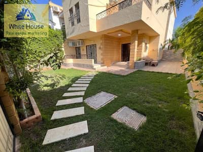 Furnished town villa for rent in Rehab City with modern finishes