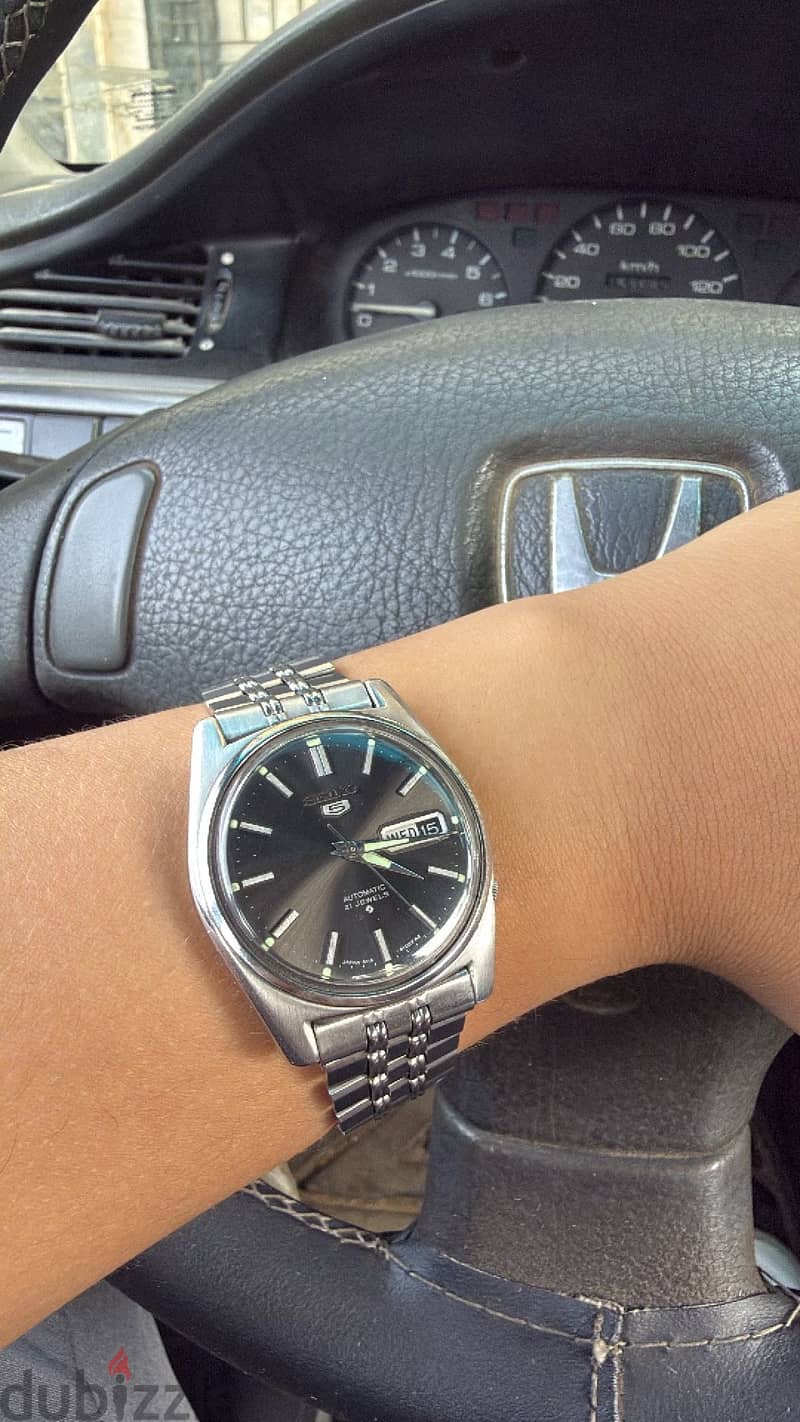 Sieko 5 vintage edition 6119 38mm 4
