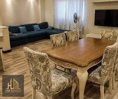 Fully furnished apartment inside a compound in a prime location, 131 sqm with a practical layout and complete amenities, suitable for upscale and quie