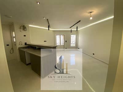 Apartment for rent with special finishes in the fifth phase in Al-Rehab 1, with an area of ​​90 square meters, divided into 2 bedrooms and 1 bathroom,