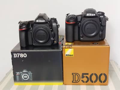 Nikon Professional Camera D780 D500