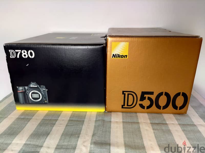 Nikon Professional Camera D780 D500 2