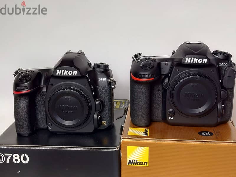 Nikon Professional Camera D780 D500 4
