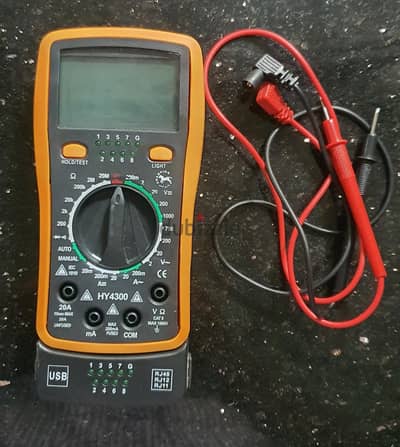 افو ميتر ، مليميتر تستر Digital Multimeter & Cable Tester