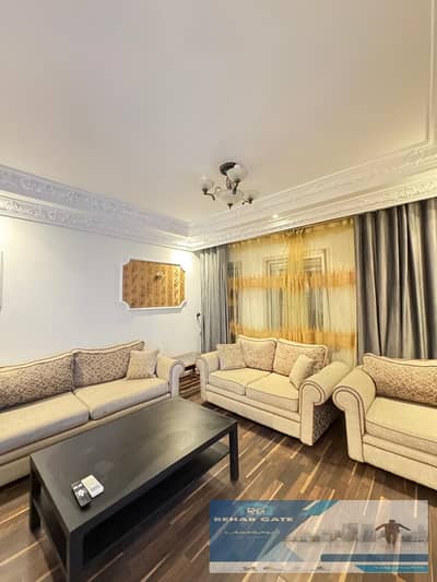 Available for furnished rent in Al Rehab: a 109 sqm apartment located in Group 60, Building 12, Street 13. The apartment offers a quiet and convenient