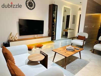Available for rent furnished in Beirfado - Madinaty directly in front of services - hotel furniture
