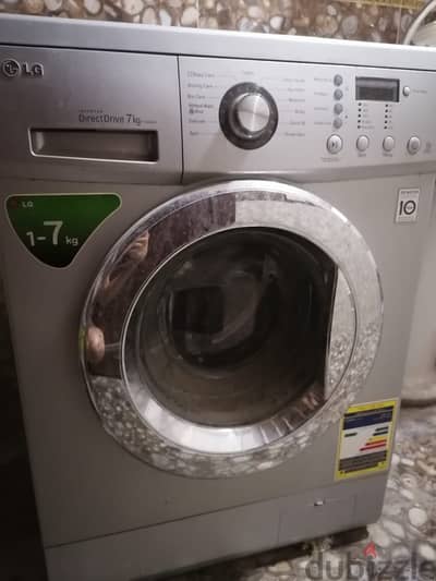 غساله Lg 7kg زيرو استعمال شهر