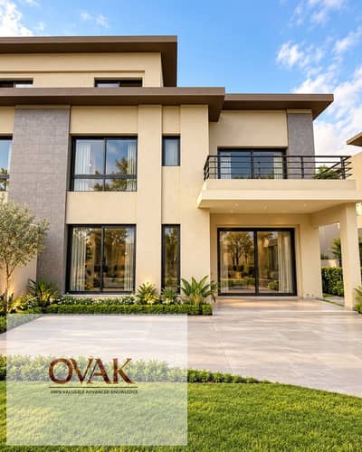Delivered 306m Twin Villa for Sale in HapTown Seasons Hassan Allam - Land 320m