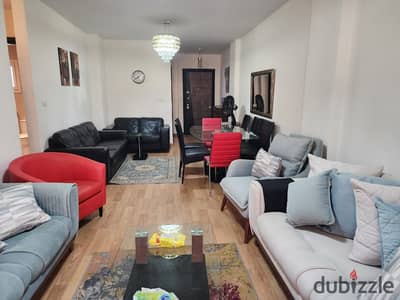 Furnished apartment for rent in Al Rehab _ third phase in front of Al Rehab 2 mall
