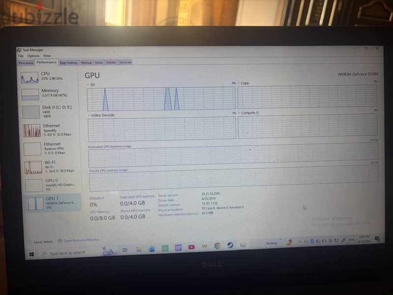 Dell inspiron 15 3