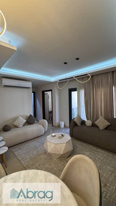 For Rent: Modern, air-conditioned, furnished 2-bedroom apartment in Zed West Compound, Sheikh Zayed.